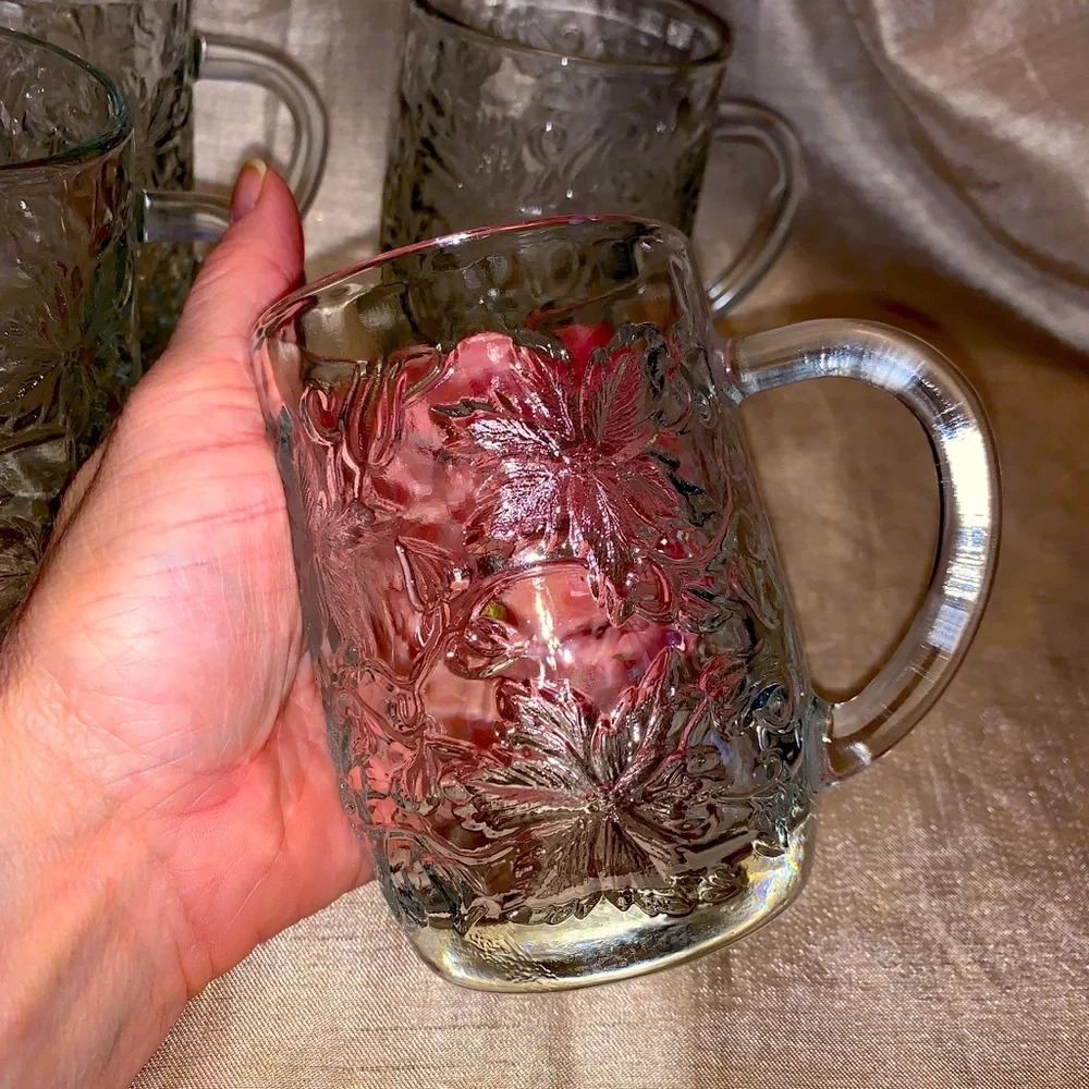 Princess house Fantasia Crystal mugs 516 - Picture 2 of 4